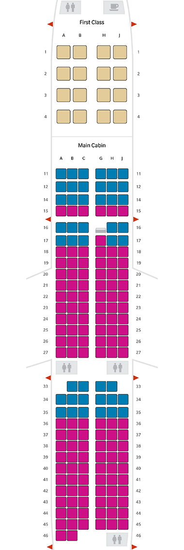 Airbus a321 Seat Map