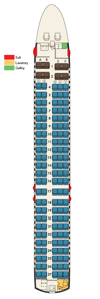 717 Seat Map