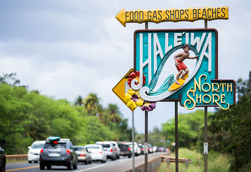 The Haleiwa sign